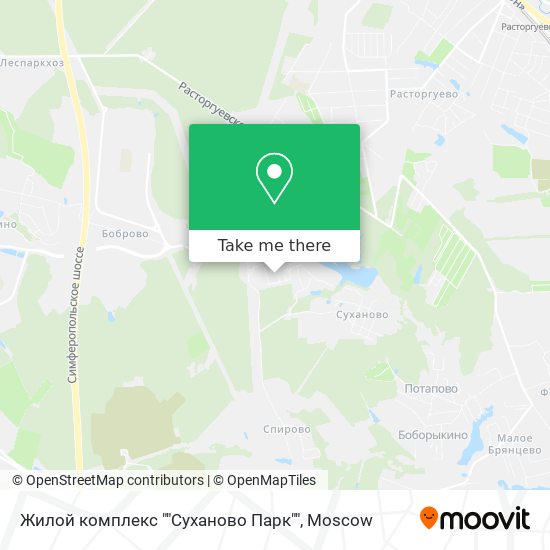 Жилой комплекс ""Суханово Парк"" map