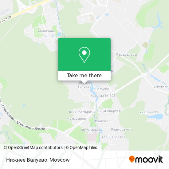 Нижнее Валуево map