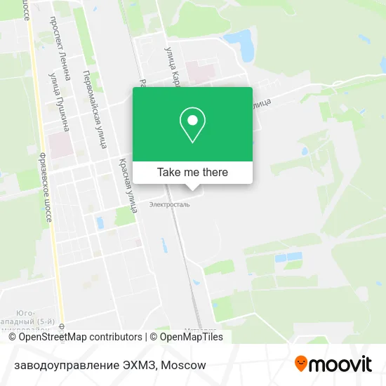заводоуправление ЭХМЗ map