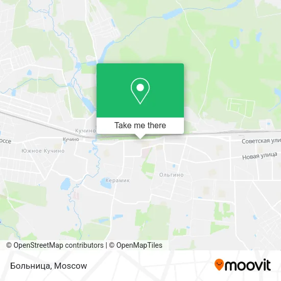 Больница map