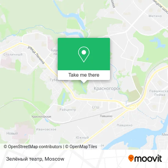 Зелёный театр map