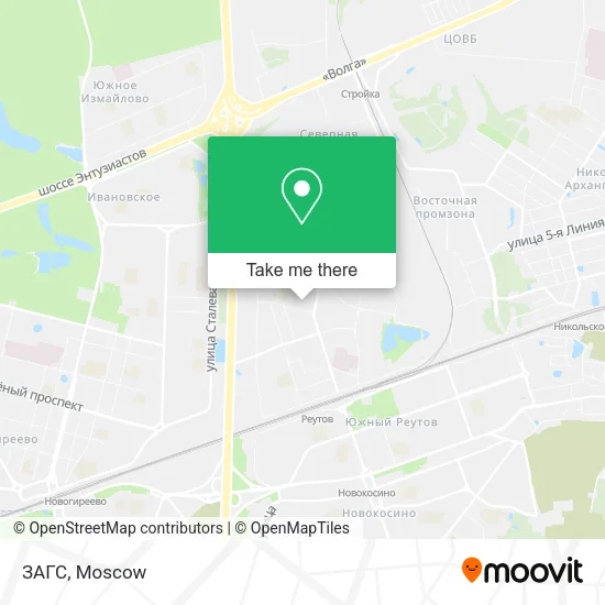 ЗАГС map
