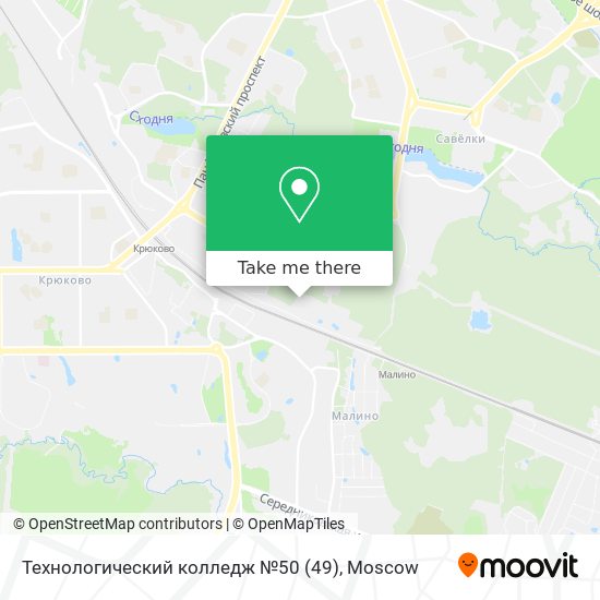Технологический колледж №50 (49) map
