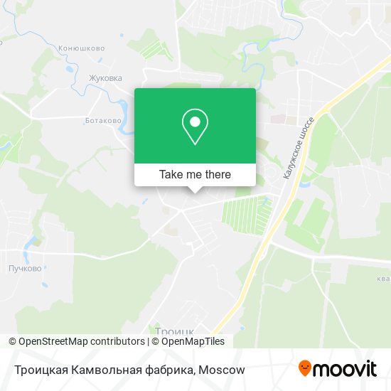 Троицкая Камвольная фабрика map