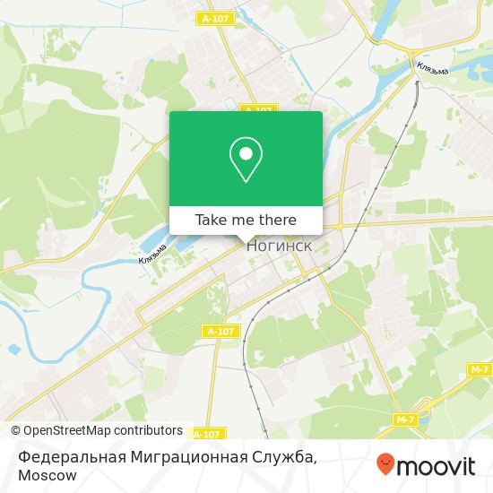 Федеральная Миграционная Служба map