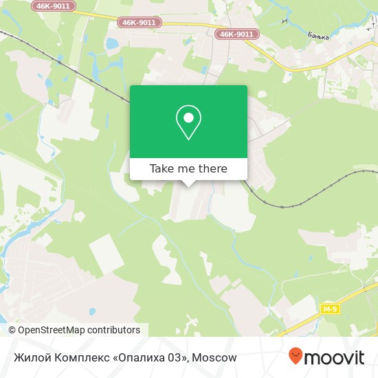 Жилой Комплекс «Опалиха 03» map