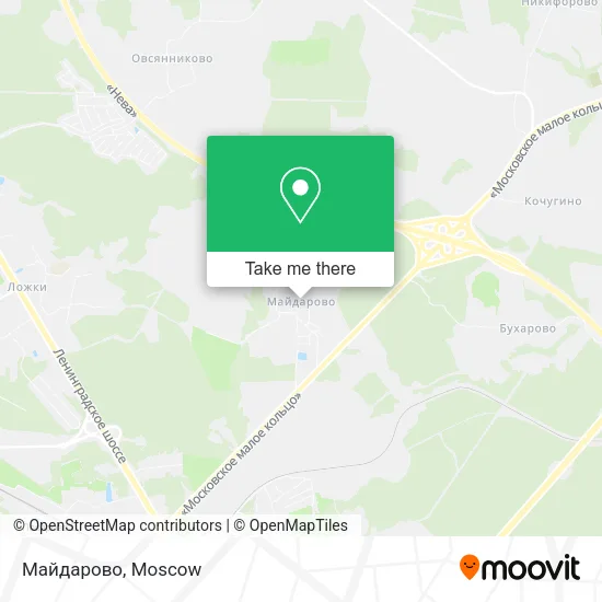 Майдарово map
