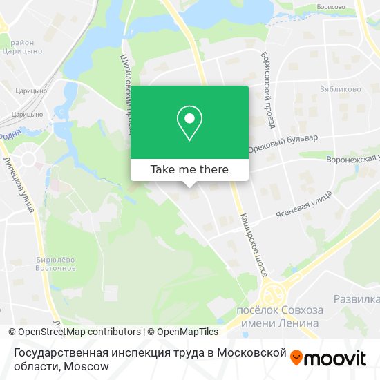 Государственная инспекция труда в Московской области map