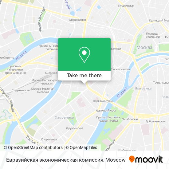 Евразийская экономическая комиссия map