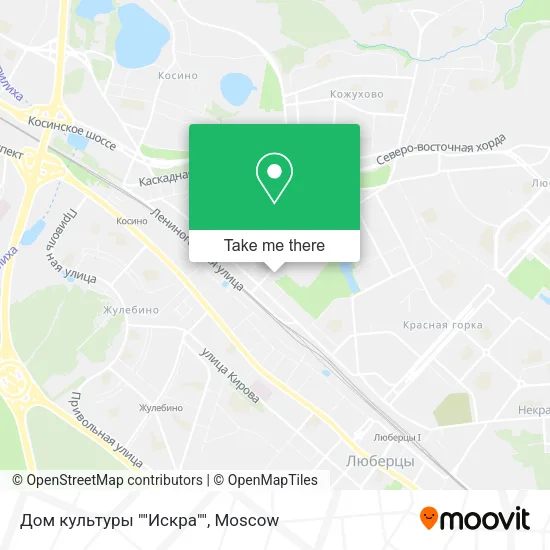 Дом культуры ""Искра"" map