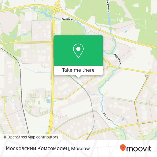 Московский Комсомолец map