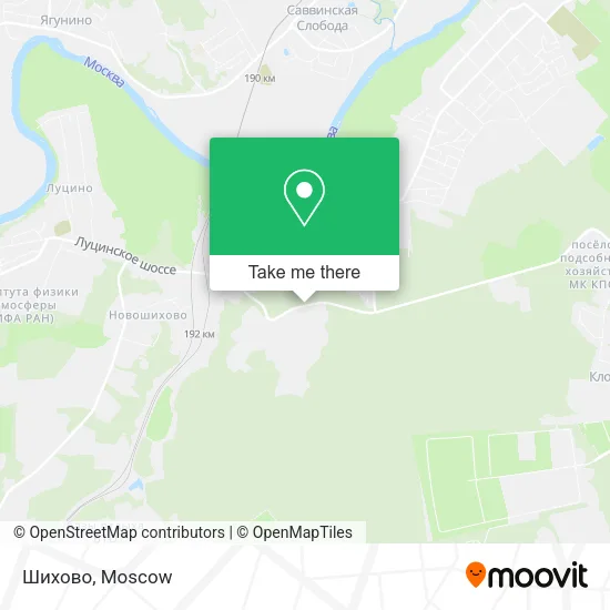 Шихово map