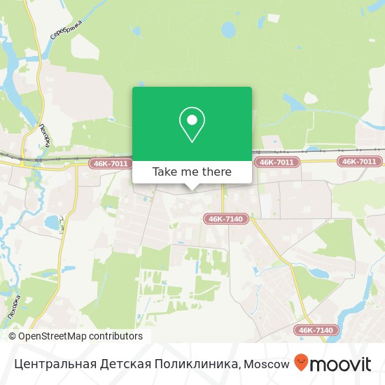 Центральная Детская Поликлиника map