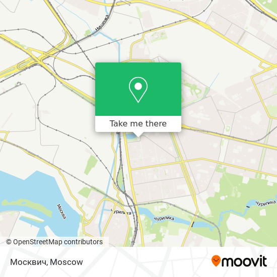 Москвич map