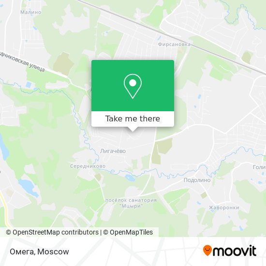 Омега map