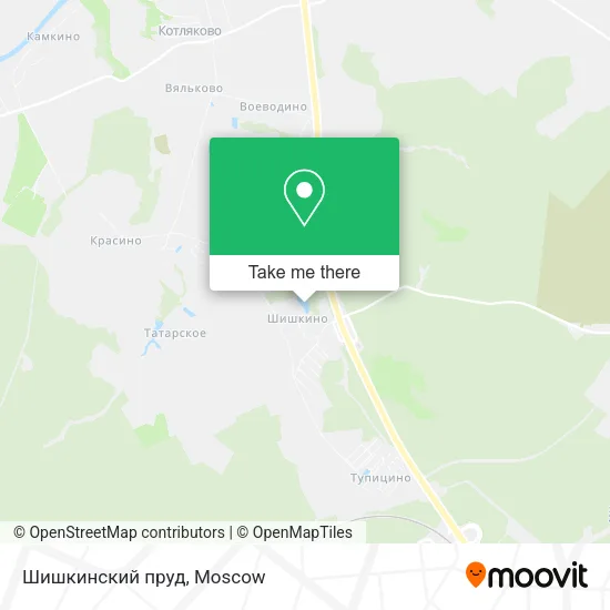 Шишкинский пруд map