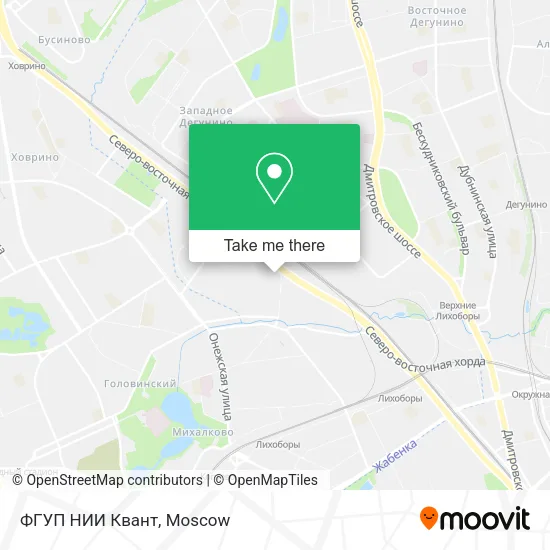 ФГУП НИИ Квант map