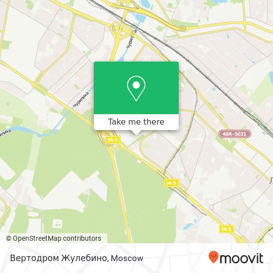 Вертодром Жулебино map