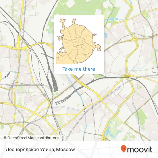 Леснорядская Улица map