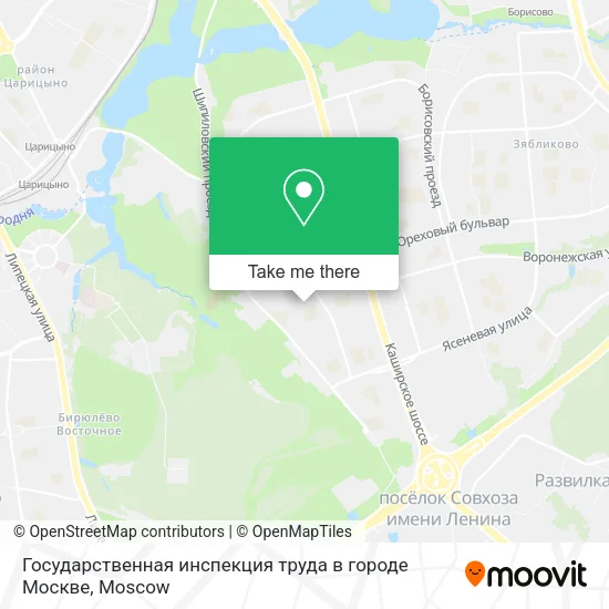 Государственная инспекция труда в городе Москве map