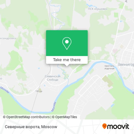 Северные ворота map