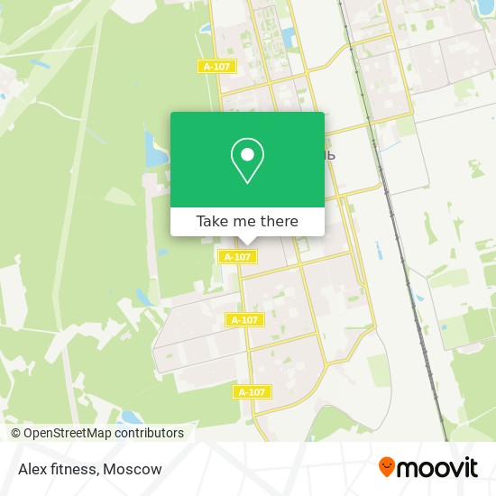 Alex fitness map