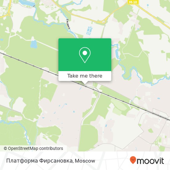 Платформа Фирсановка map