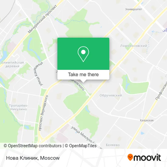 Нова Клиник map