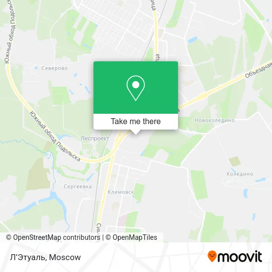 Л’Этуаль map