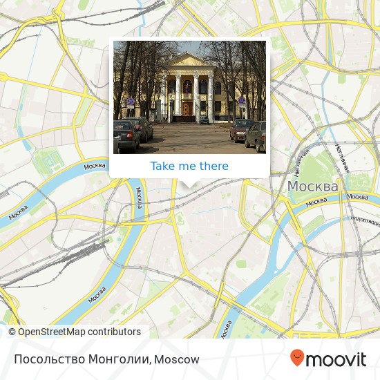 Посольство Монголии map