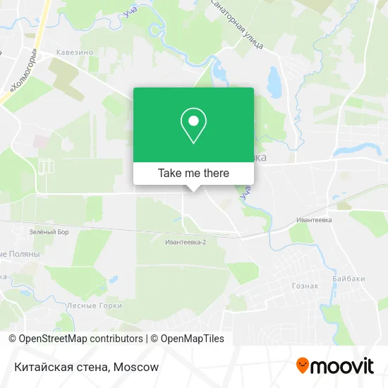 Китайская стена map