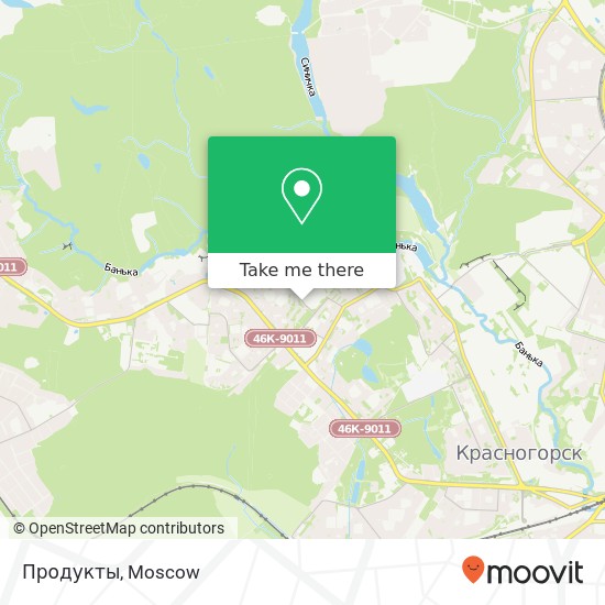 Продукты map