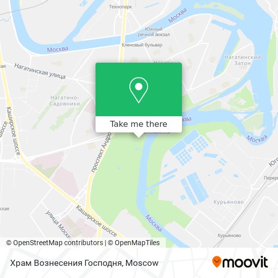 Храм Вознесения Господня map