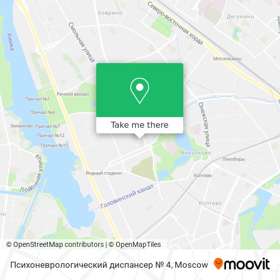 Психоневрологический диспансер № 4 map