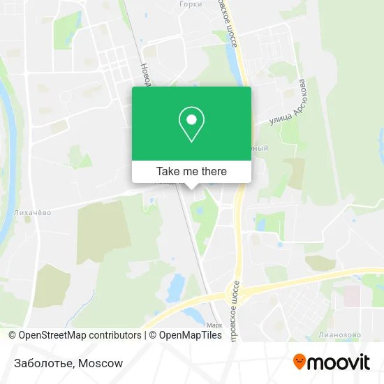 Заболотье map