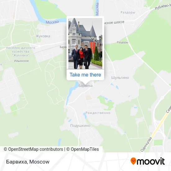 Барвиха map