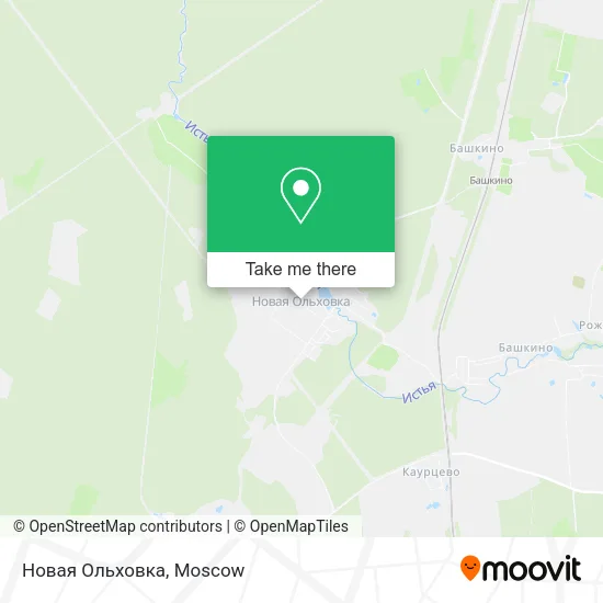 Новая Ольховка map