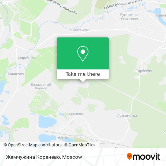 Жемчужина Коренево map