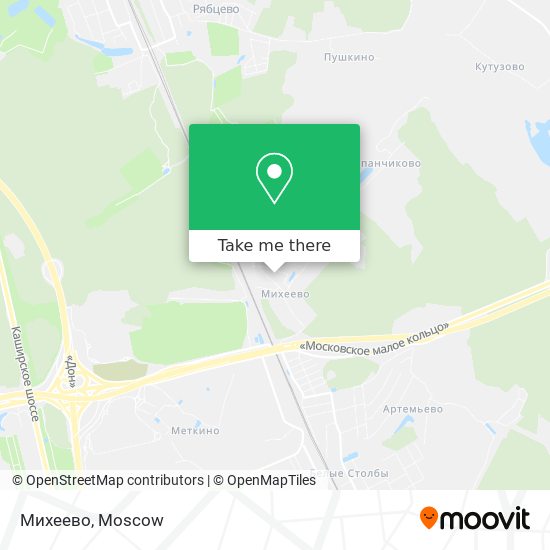 Михеево map