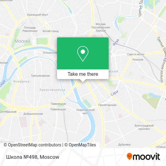 Школа №498 map
