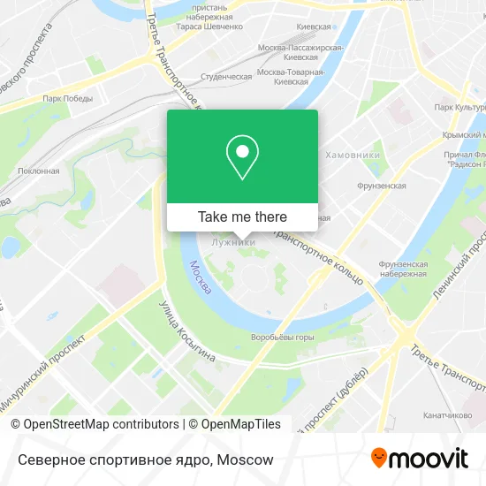 Северное спортивное ядро map