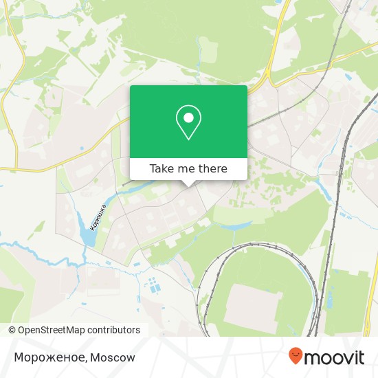 Мороженое map