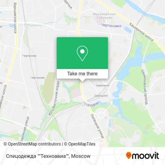 Спецодежда ""Техноавиа"" map