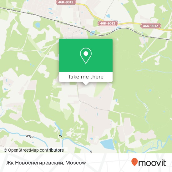 Жк Новоснегирёвский map