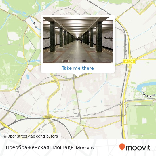 Преображенская Площадь map