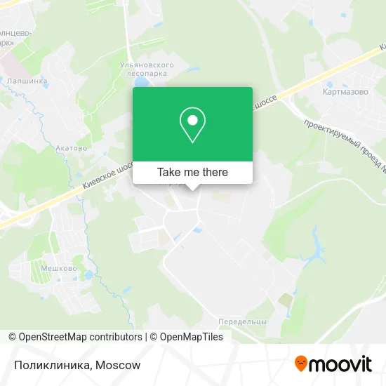 Поликлиника map