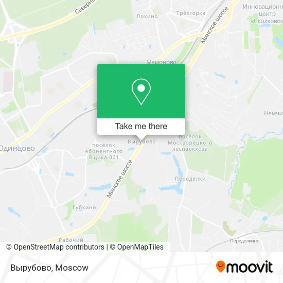 Вырубово map