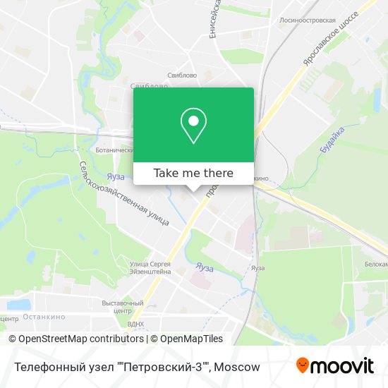 Телефонный узел ""Петровский-3"" map