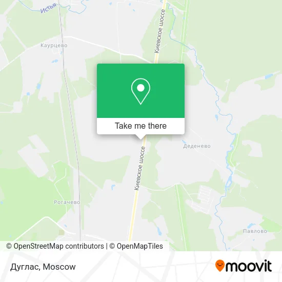 Дуглас map