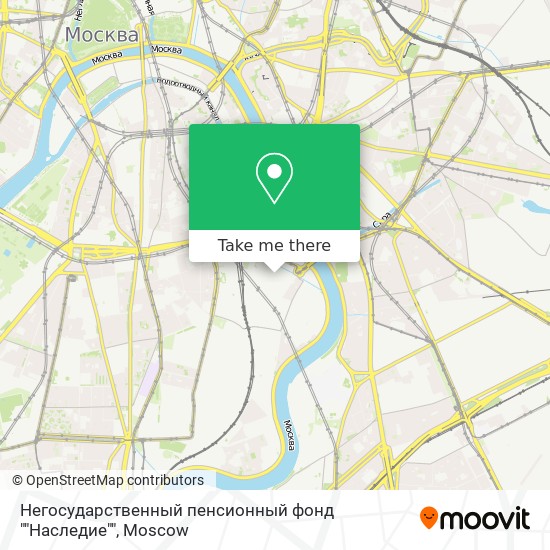 Негосударственный пенсионный фонд ""Наследие"" map